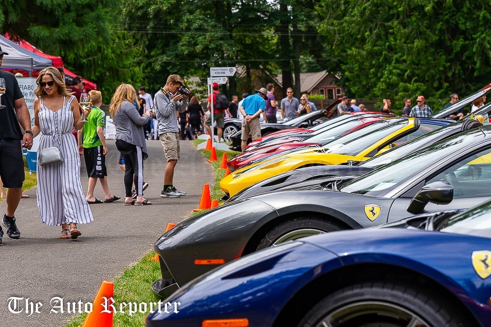 The curtain fell on the fifth and final, Seattle-area, PNW Ferrari Concours d'Elegance, but they bowed out with style.