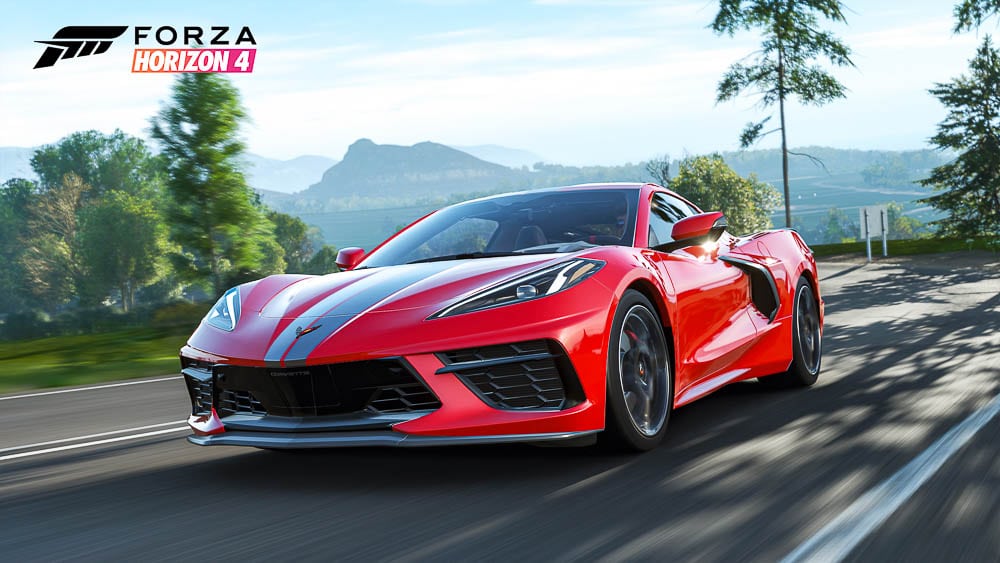 Forza Corvette C8 front